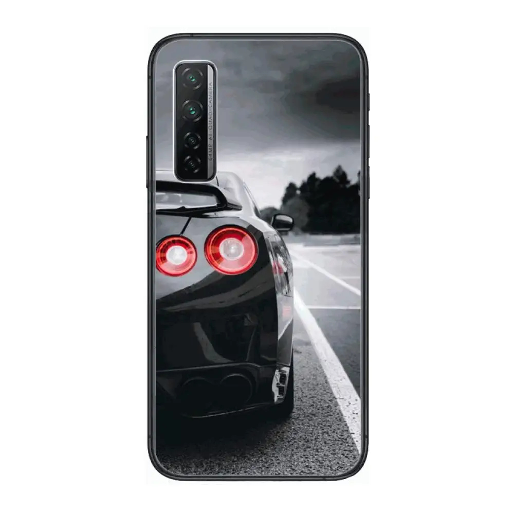 

Cool sports car Phone Case For Huawei Nova p10 lite 7 6 5 4 3 Pro i p Smart ZBlack Etui 3D Coque Painting Hoesje