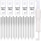 LMDZ швейная машина иглы для швейной машины швейная машина бытовые плоские Швейные иглы швейная упаковка с иглой Threader