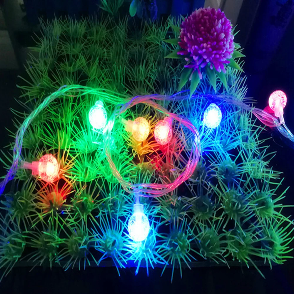 

Battery/USB Powered Festival Lights String Bubble Ball LED Lamp For Christmas Tree Wedding Garden Garland Home Party Decorative