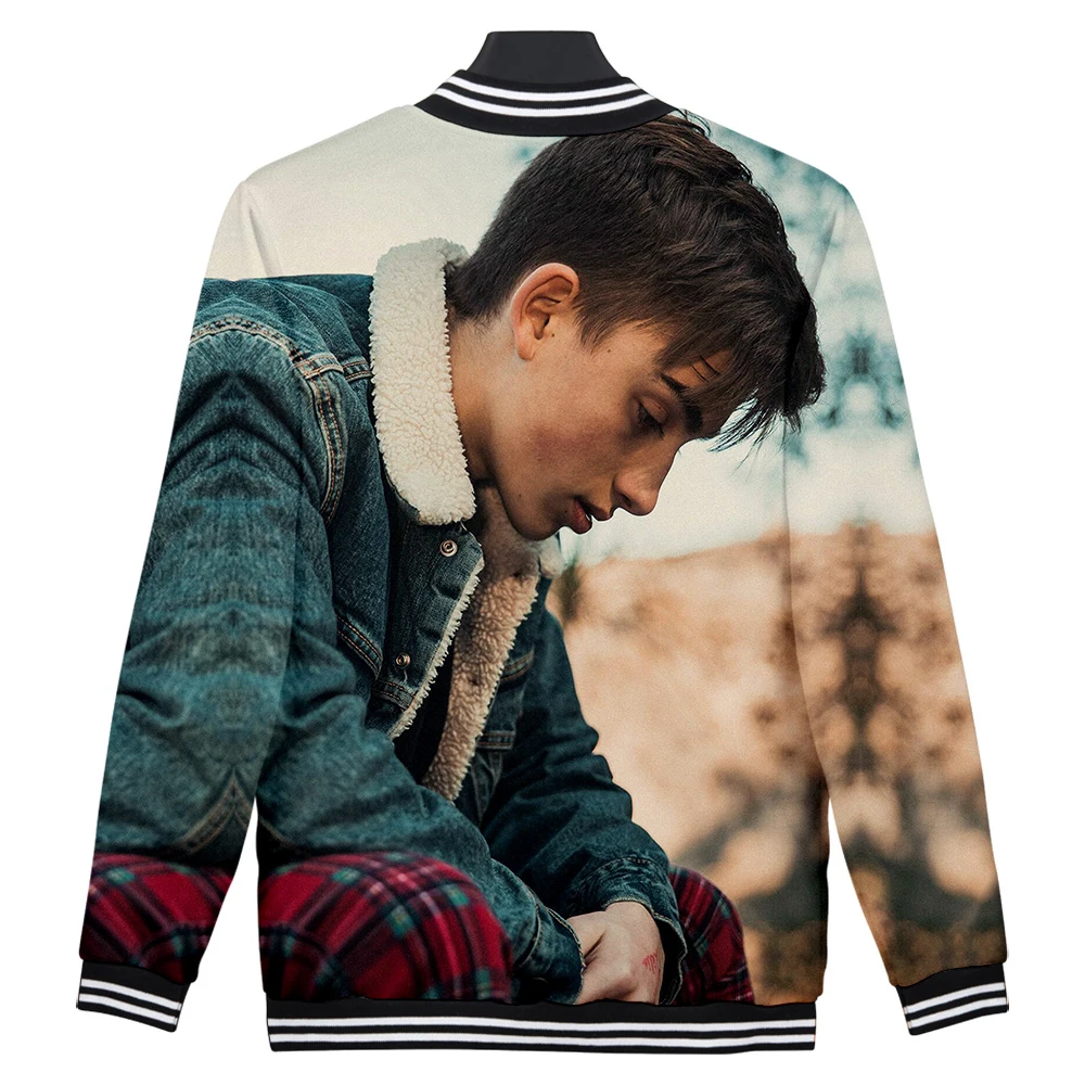 

WAMNI Johnny Orlando New Baseball Uniform Harajuku Polyester Fabric Casual Street Fashion Hip Hop Style Cool Baseball Uniform