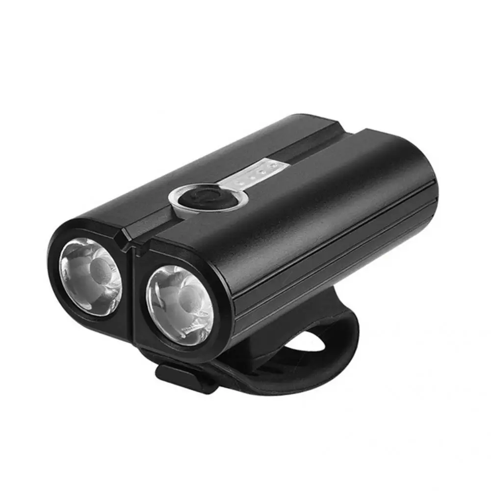 

Convenient Bike Headlight Wide Lighting Range LED Bike Front Light Anti Loosen Strap Bracket Bicycle Headlight