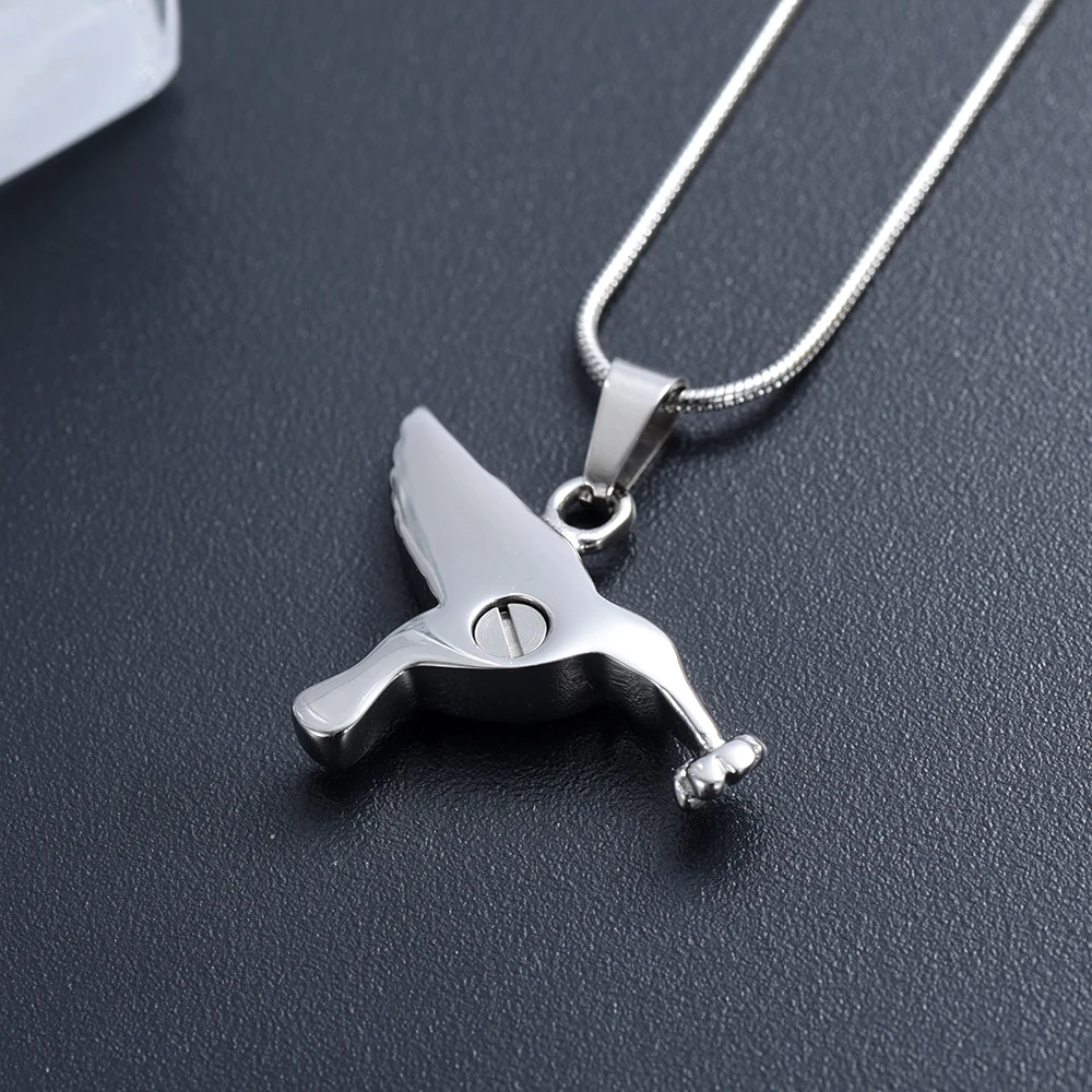 IJD8283 оптовая продажа 50 шт Колибри кремации ювелирные изделия любовь птица урна