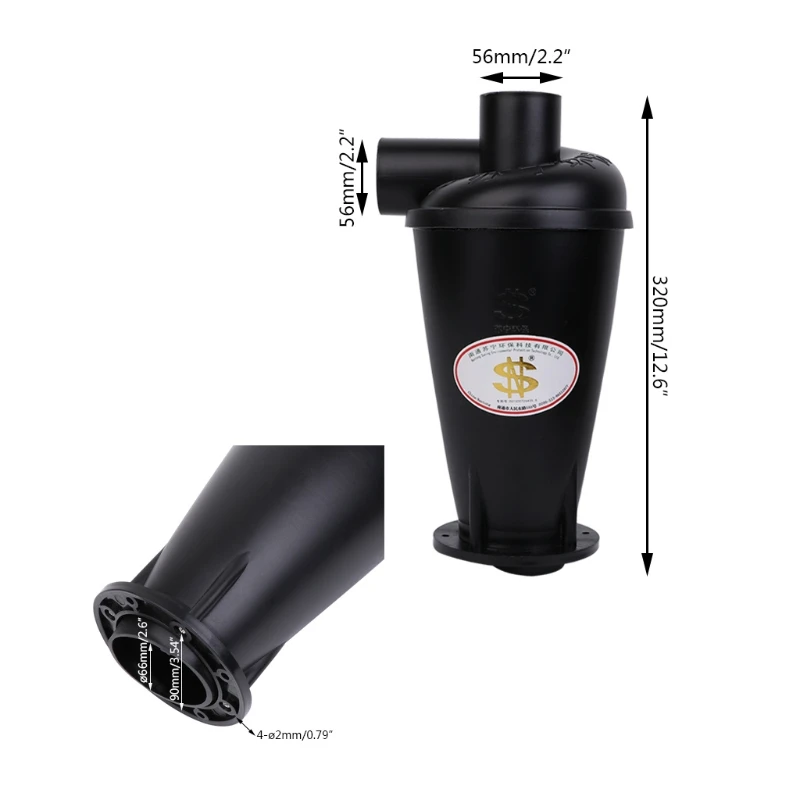 

Cyclone Dust Collector Filter Turbocharged Cyclone With Flange Base Separator