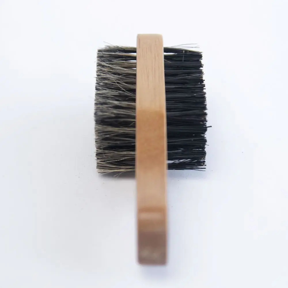 1 шт. натуральная длинная ручка уход за усами для Лица Массажная щетина Мужская