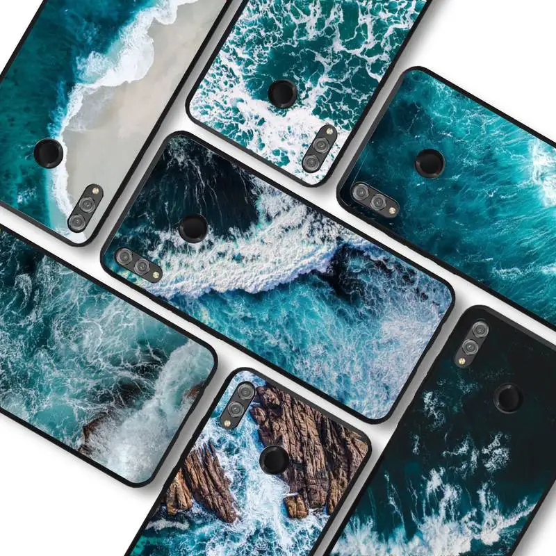 

Blue sea Phone Case For Huawei honor 10Lite 10i 20 8x 10 Funda for Honor 9lite 9xpro
