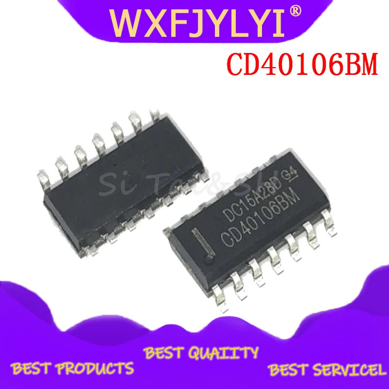 

10 шт./лот, CD40106BM CD40106 40106BM 40106 SOP14