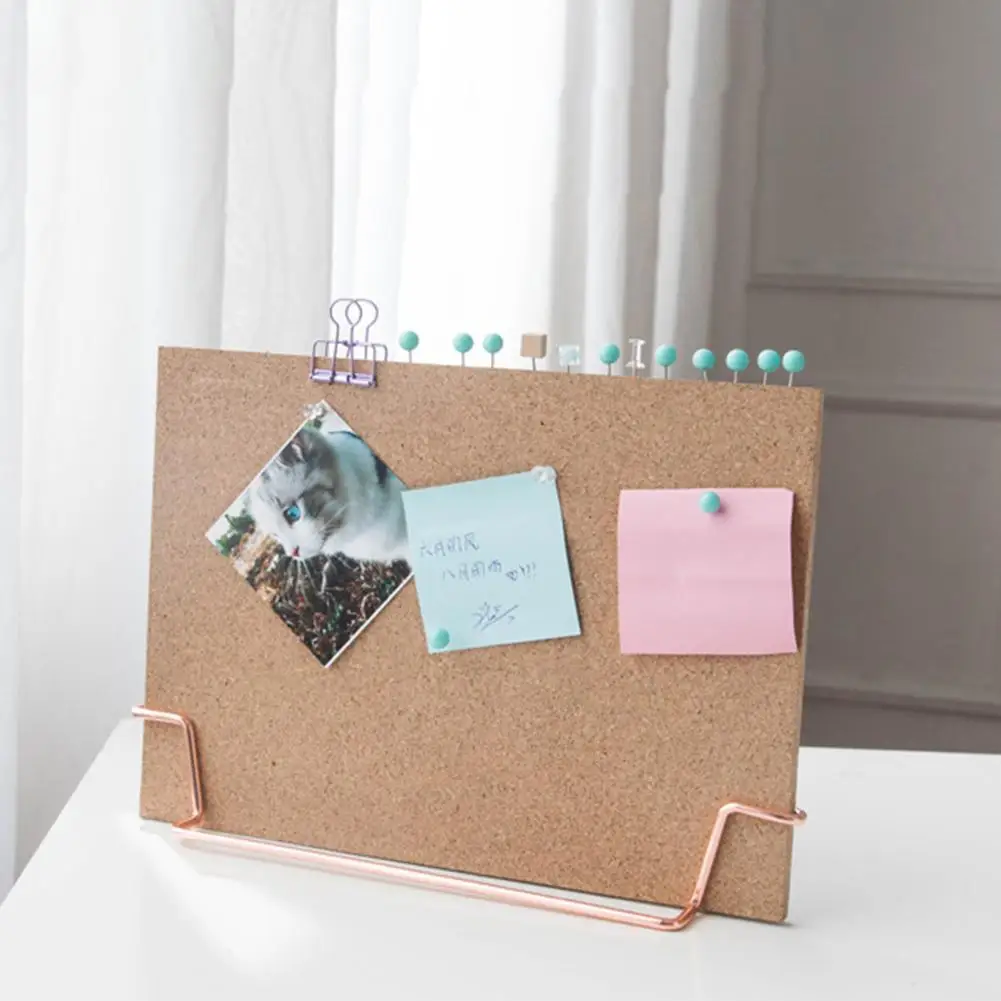 

Cork Board Message Memo Photo Pin Tackboard Organizer Mini Wall 12.6*9 Inches For Home Office Desk