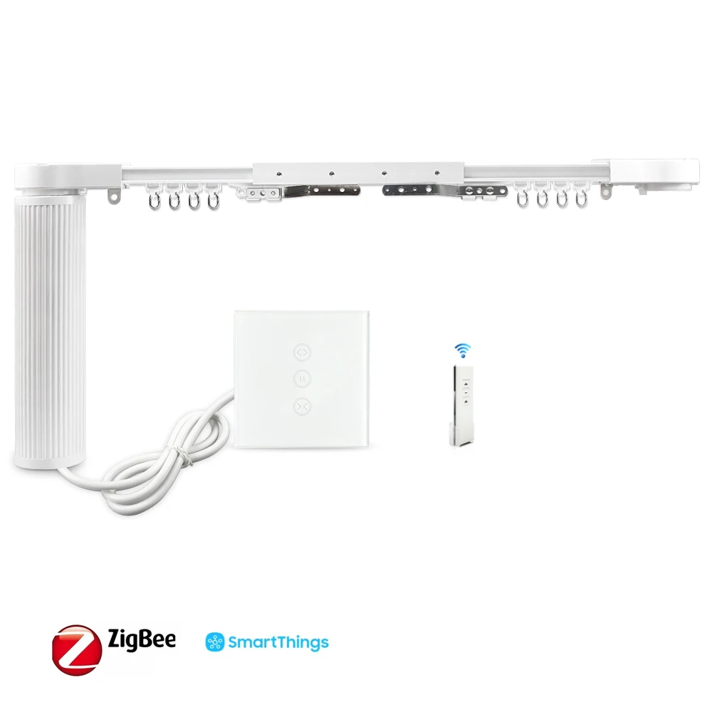 Умный дом Электрический Zigbee умный занавес s с навесной дорожкой настенный переключатель SmartThings управление