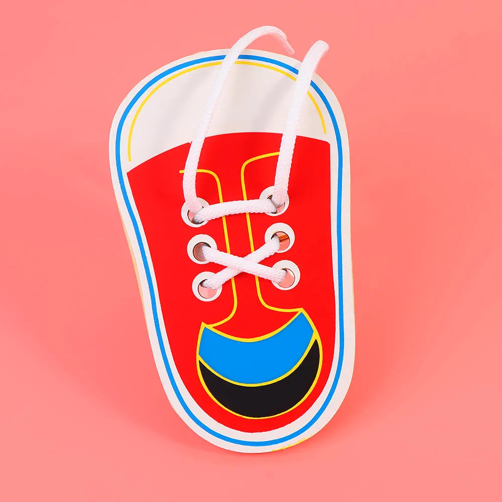 Tie Shoelaces Toys Practice Montessori Learning