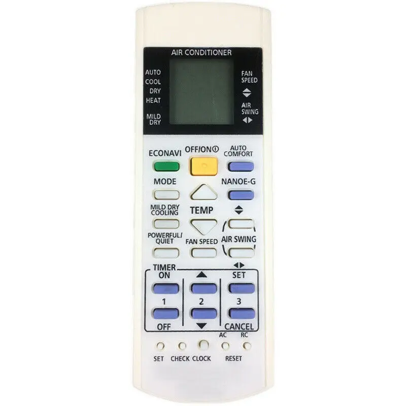 

Новый Сменный пульт дистанционного управления для кондиционера Panasonic A75C3704 A75C3705 A75C3606