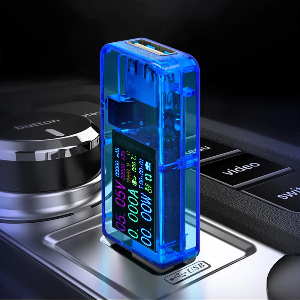 USB Тестер DC Цифровой вольтметр Amperimetro измеритель напряжения тока детектор power Bank индикатор зарядного устройства/нагрузочный резистор/разъем