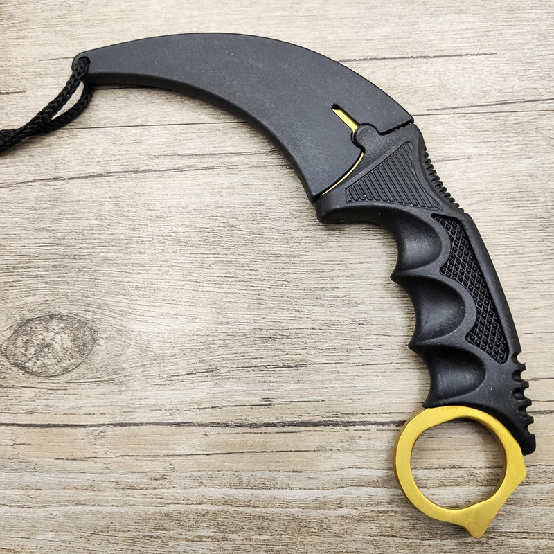 Новый утолщенный керамбит из нержавеющей стали CS GO нож с интегрированной ручкой