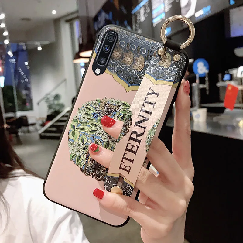 Небесно-голубой Для huawei mate 10 20 Pro P10 Plus P20 Pro Lite P30 Pro Lite Nova 4 4E 3 3i 2s чехол на запястье для huawei mate 30 Lite - Цвет: Небесно-голубой