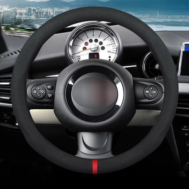 

MIDOON, телячья кожа из углеродного волокна для BMW Mini F60 F56 F55 F54 R52 Cooper Clubman Cabrio Countryman