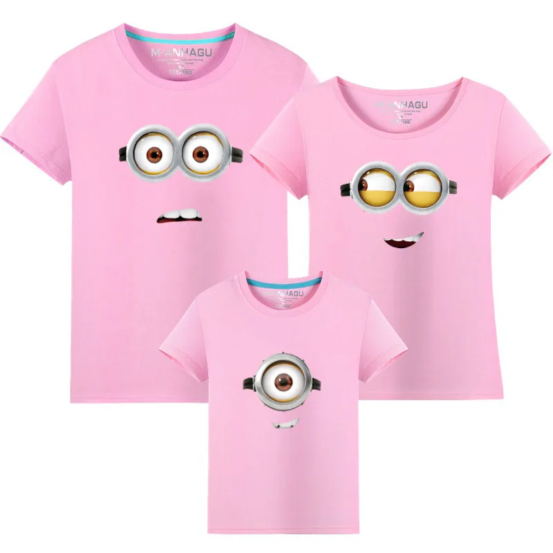 Одинаковые комплекты для семьи футболки матери и ребенка одежда платья дочери |