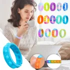 Мини-димплс Fidget Toys браслет сенсорная декомпрессия Push Bubble игра для детей и взрослых Poppet водонепроницаемый браслет Поп Ит