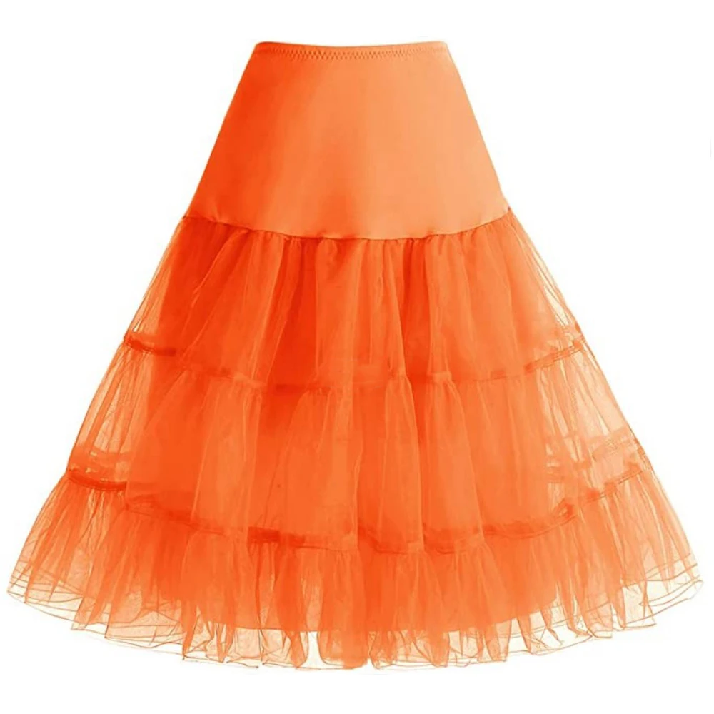 Короткая юбка из органзы на Хэллоуин кринолиновая винтажная Свадебная Нижняя