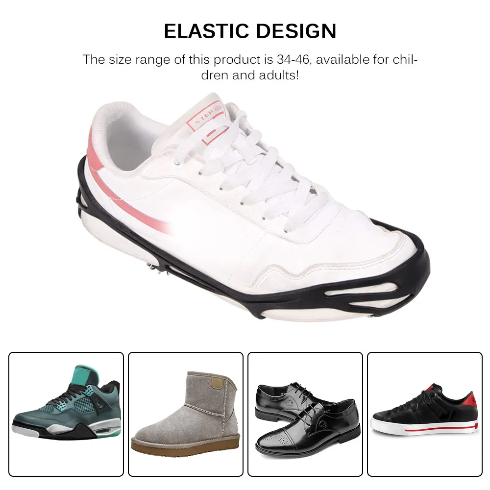 2 шт. противоскользящие ледяные Захваты Спайк зимние скалолазание шипы зажимы