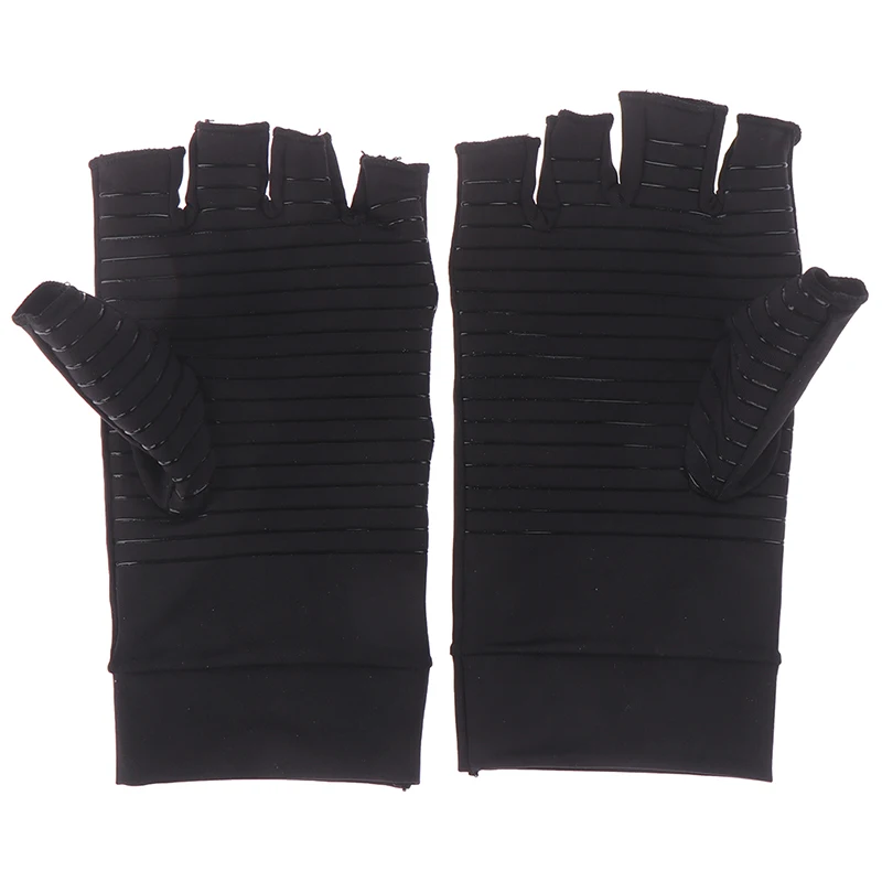 

1Pair Women Men Hands Arthritis Gloves Grip Arthritis Copper Fiber Pain Therapy Joint Compression Relief Hand Circulation Gloves