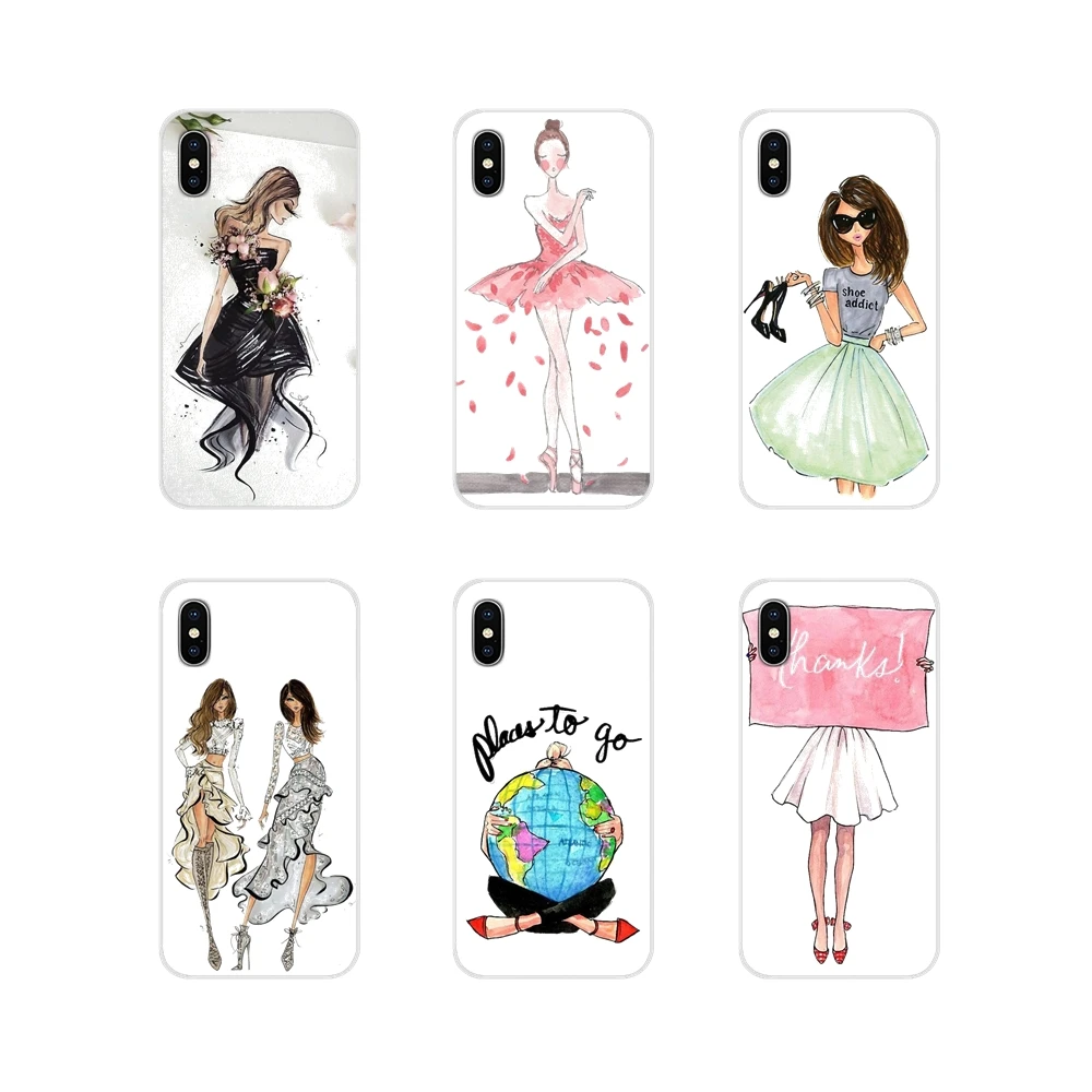 Роскошный модный чехол для путешествий девочек Красивая девушка htc один U11 U12 X9 M7 M8