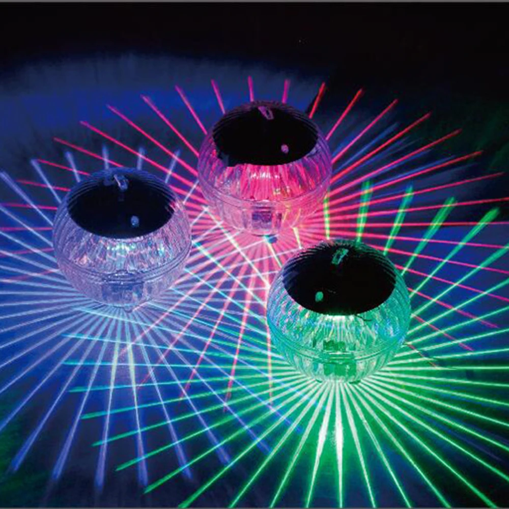 

Solar Floating Pond Light Waterproof Color Changing Garden Pool Light for Garden Yard Swimming Pool Fountain Fish Tank