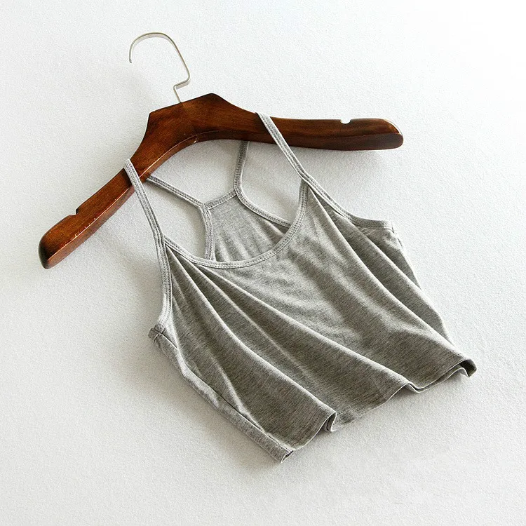 Жилет в клетку короткий топ сексуальные женские майки без рукавов с U-образным