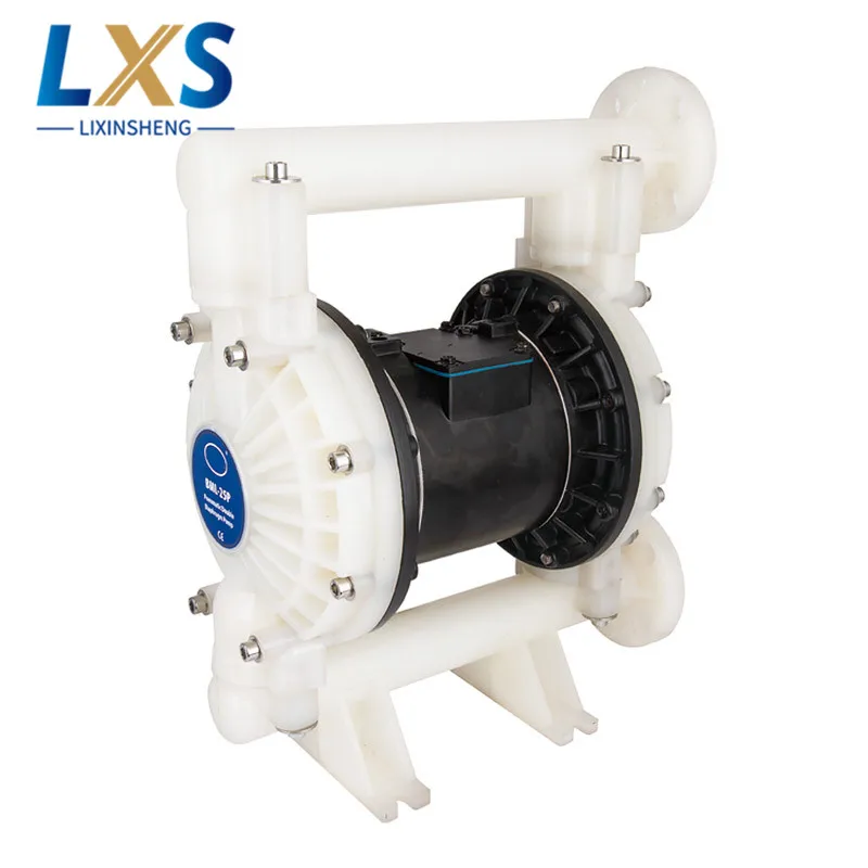 BML 25P двухсторонний пневматический диафрагменный насос 159L/мин PTFE циркуляционный