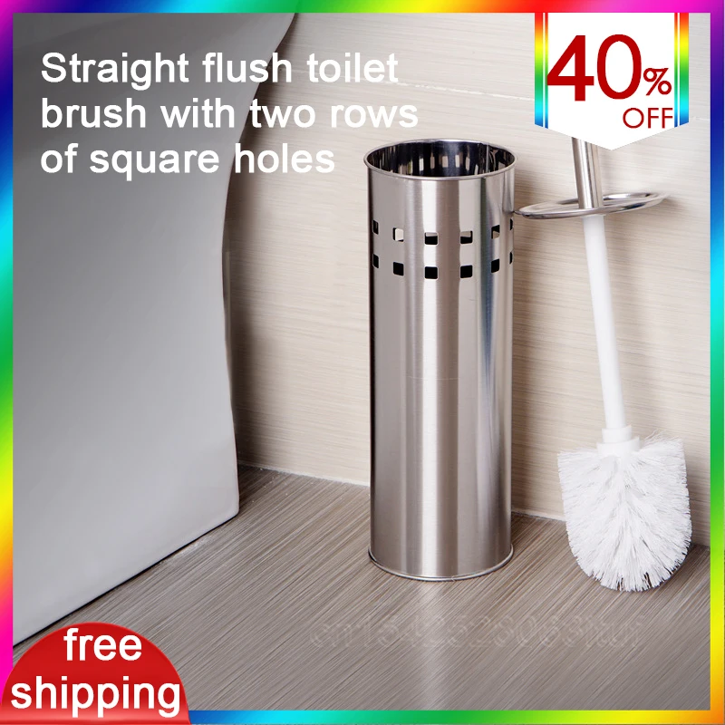 

Toilet Brush Set Bathroom Products with Base Long Handle Splash-proof Design Assembled Brush for Toilet WC Accessory Land-based