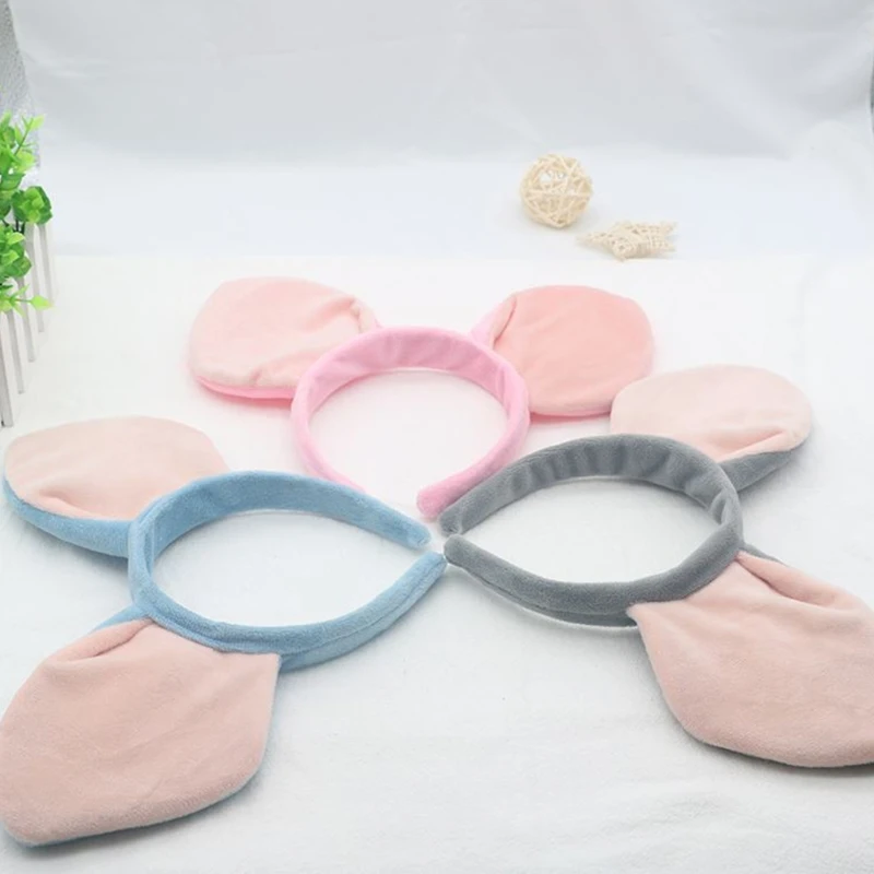 

Halloween Plush Pig Ears Hairband Cartoon Headbands Cute Soft Animal Ears Headband Non-slip Hair Hoop for Washing Face аниме
