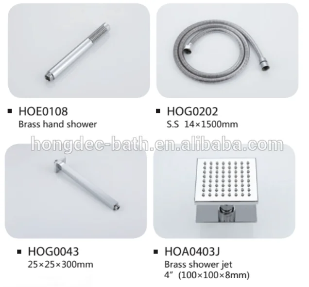 

easy installation big size ceiling mounted 2 ways hydro power led shower complete set