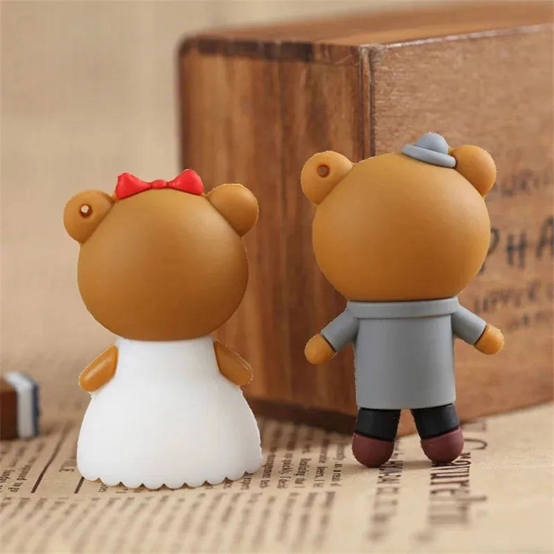 Techkey cute pendrive wedding marry U Disk, 4 ГБ, 8 ГБ, 16 ГБ, 32 ГБ, 64 ГБ, usb флеш-накопитель, карта памяти, флешка
