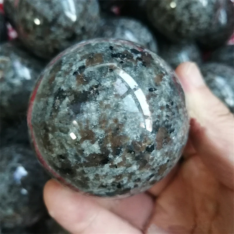 Каменная руда Yooperlite с природным пламенем 6 см 300-350 г образец энергии Рейки