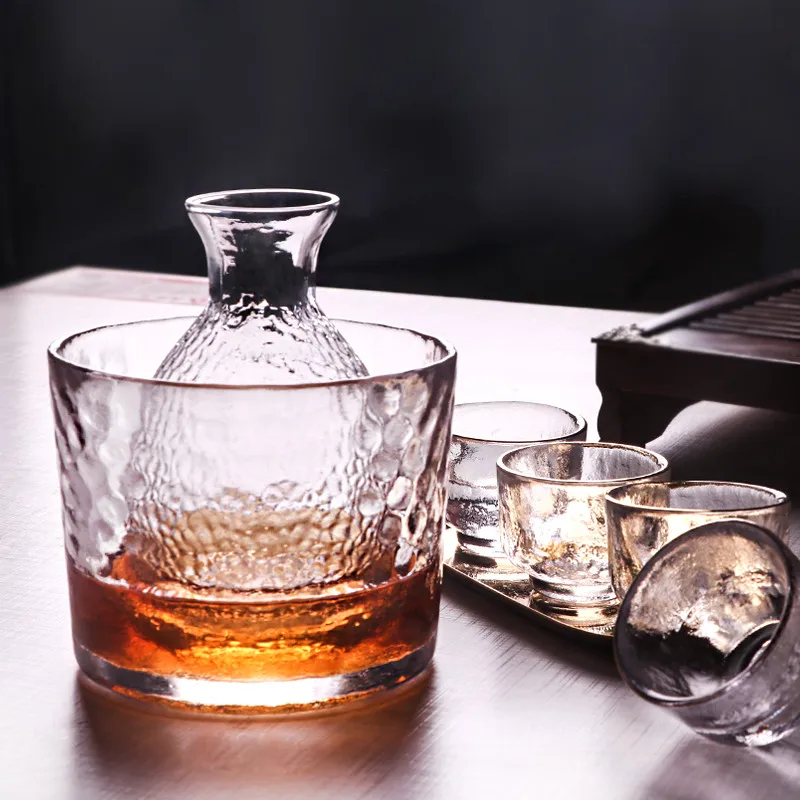 Кувшин для белого вина саке ручной работы один кувшин Четыре Бокала es прозрачный