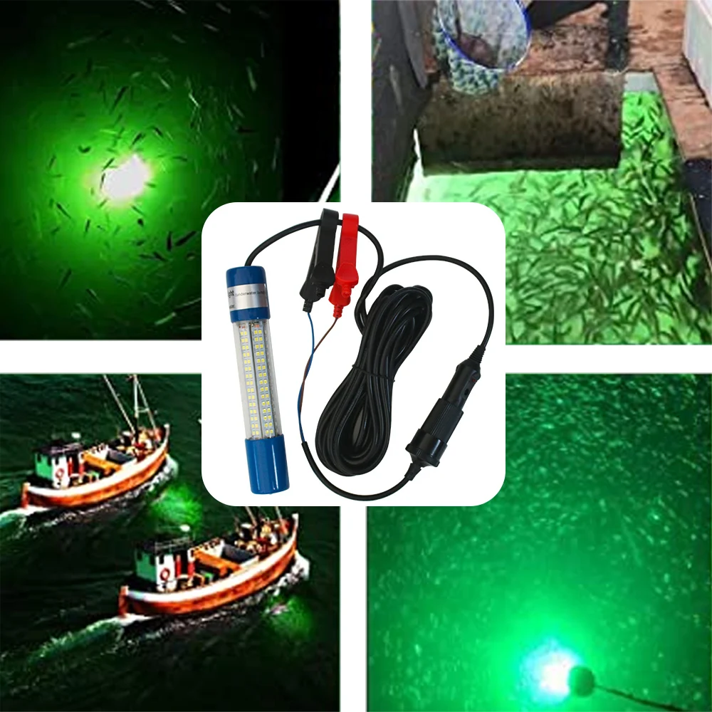 

Подводная светодиодная рыболовная приманка 1000 люмен 12 В 8 Вт светодиодов