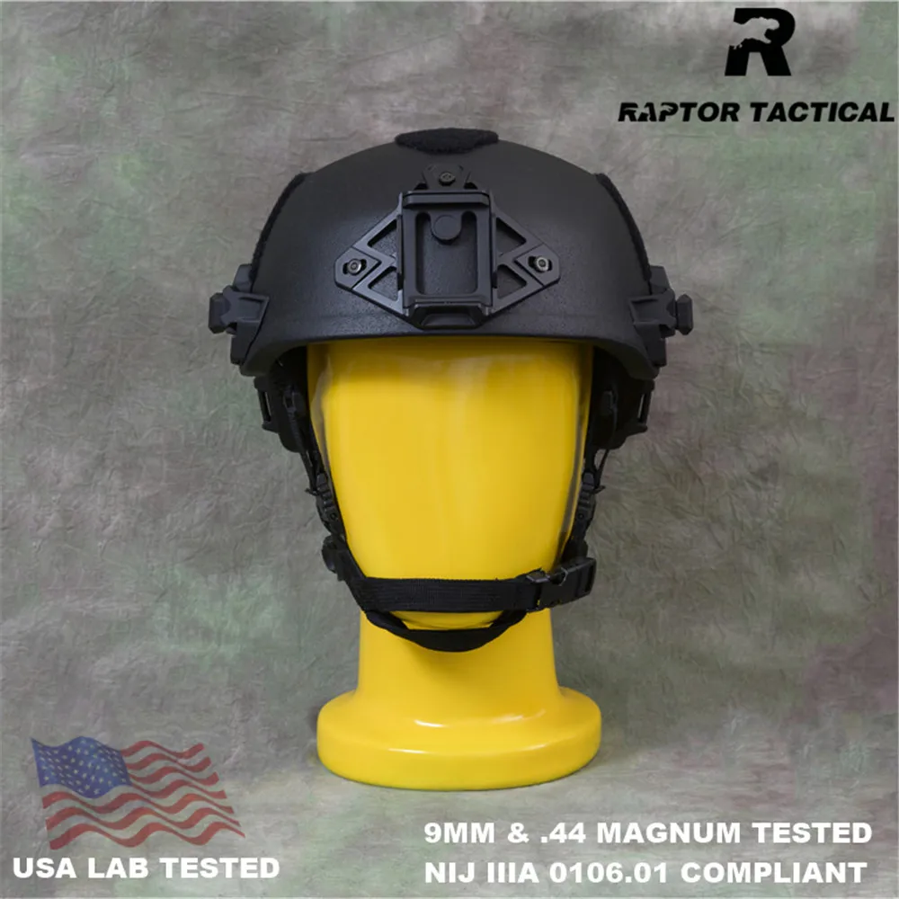 Raptor тактическая команда Венди стиль HDPE баллистический шлем NIJ IIIA 3A 0106 01 подлинный