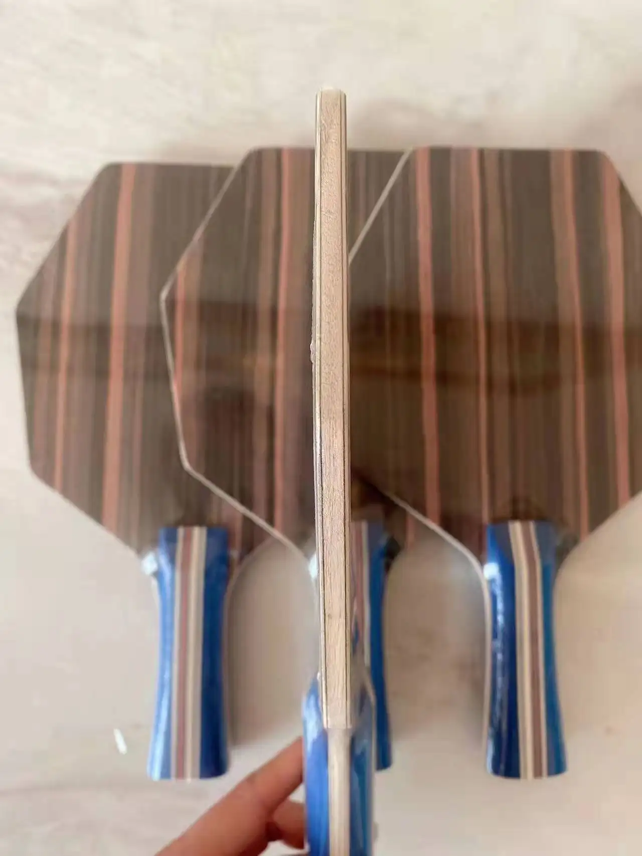 Cybershape Ebony Material Table Tennis Blade Racket Offensive Curve Hexagonal Ping Pong | Спорт и развлечения