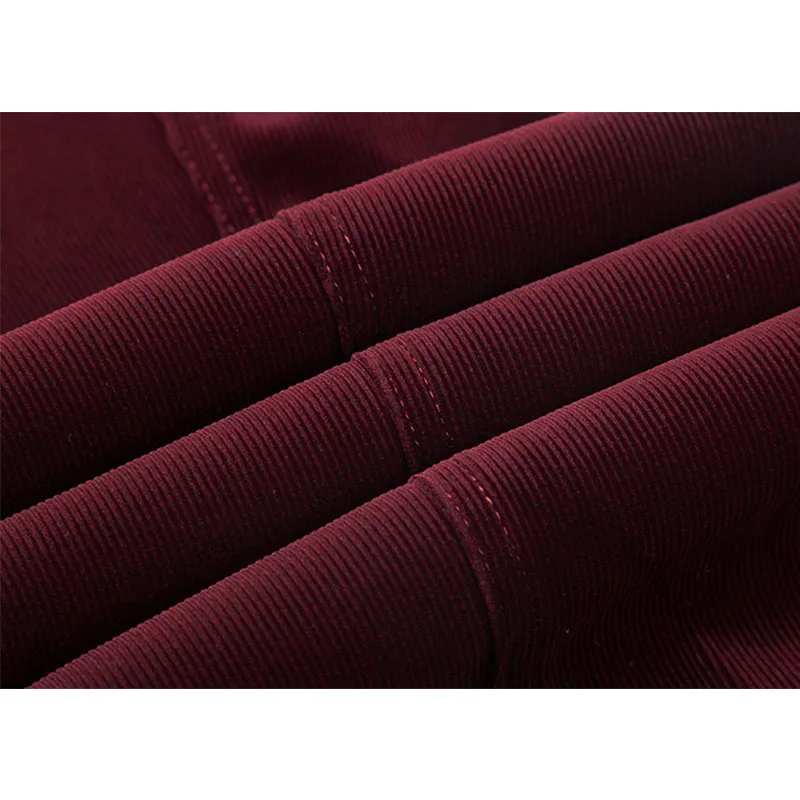 

Autumn Spring corduroy trousers men's leisure pants high waist straight middle-aged wash and wear business casual corduroy pants