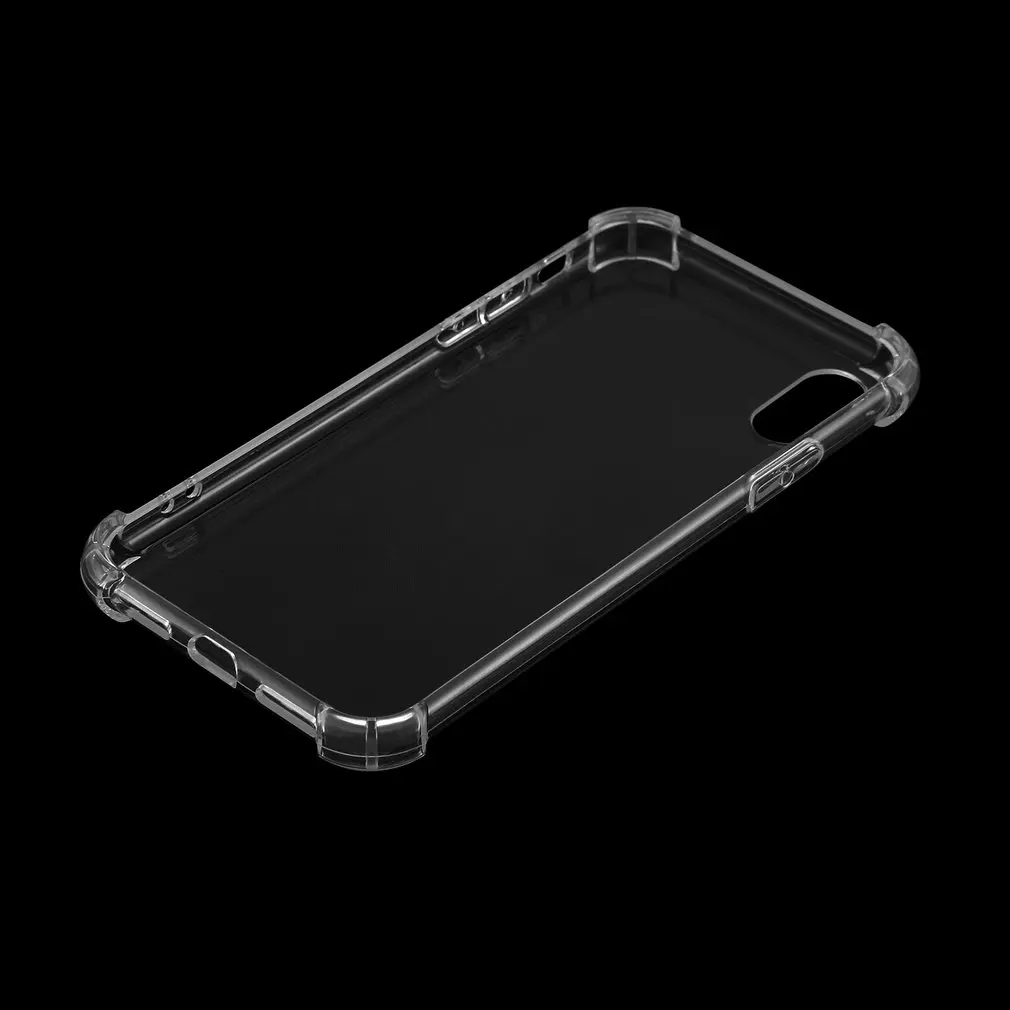Прозрачный силиконовый чехол с защитой от падения для iPhone 6 6S 7 7S 8 Plus X 10 6Plus 6SPlus 7/8Plus