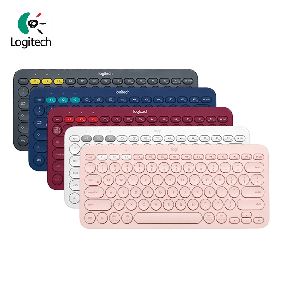 Bluetooth клавиатура Logitech K380 с несколькими устройствами портативная ультратонкая