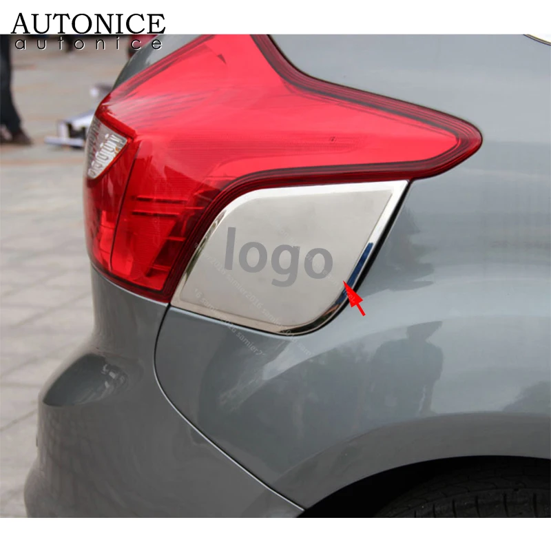 Крышка для декорирования топливного бака из нержавеющей стали Ford Focus MK3 2012-2018 LHD