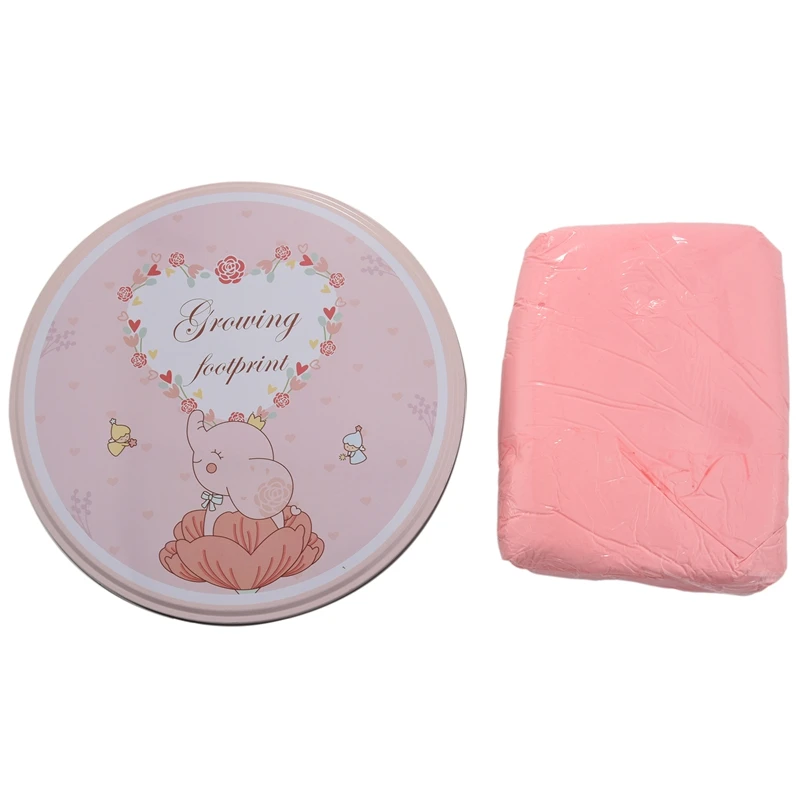 

Baby Hand Print Footprint Imprint Kit Baby Handprint Mud and Foot Print Baby Souvenirs Baby Hand and Foot Mold Hundred Days Gift