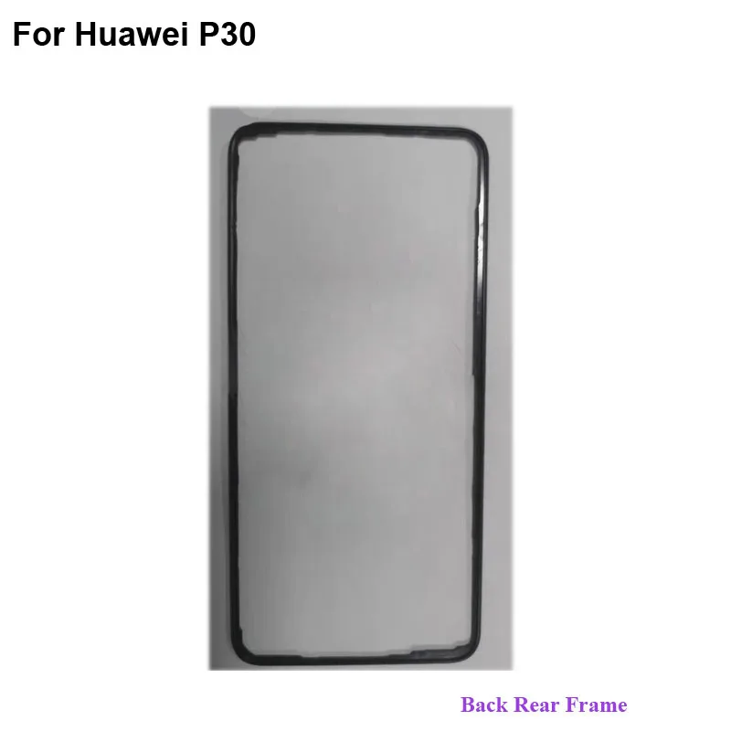 

Для Huawei P30 P 30 передняя панель корпуса ЖК-дисплей рамка Лицевая панель рамка (без ЖК-дисплея) для Huawei p30 задняя рамка
