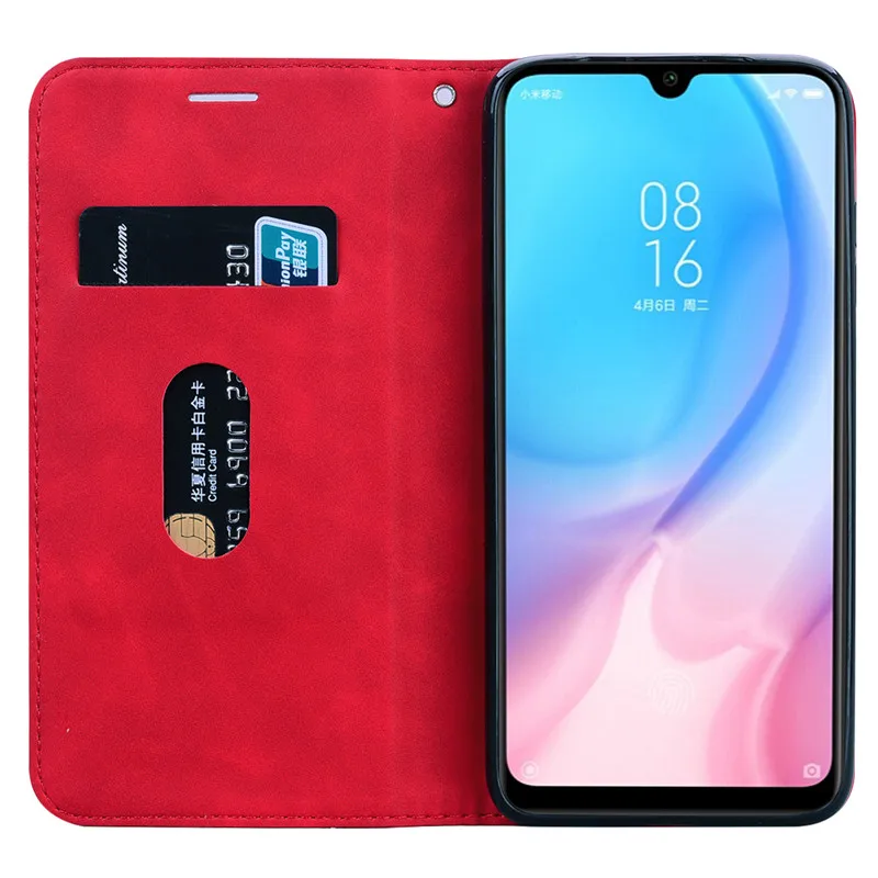 Для xiaomi mi 9 lite чехол кожаный флип-книжка кошелек-подставка для телефона на / light 9lite