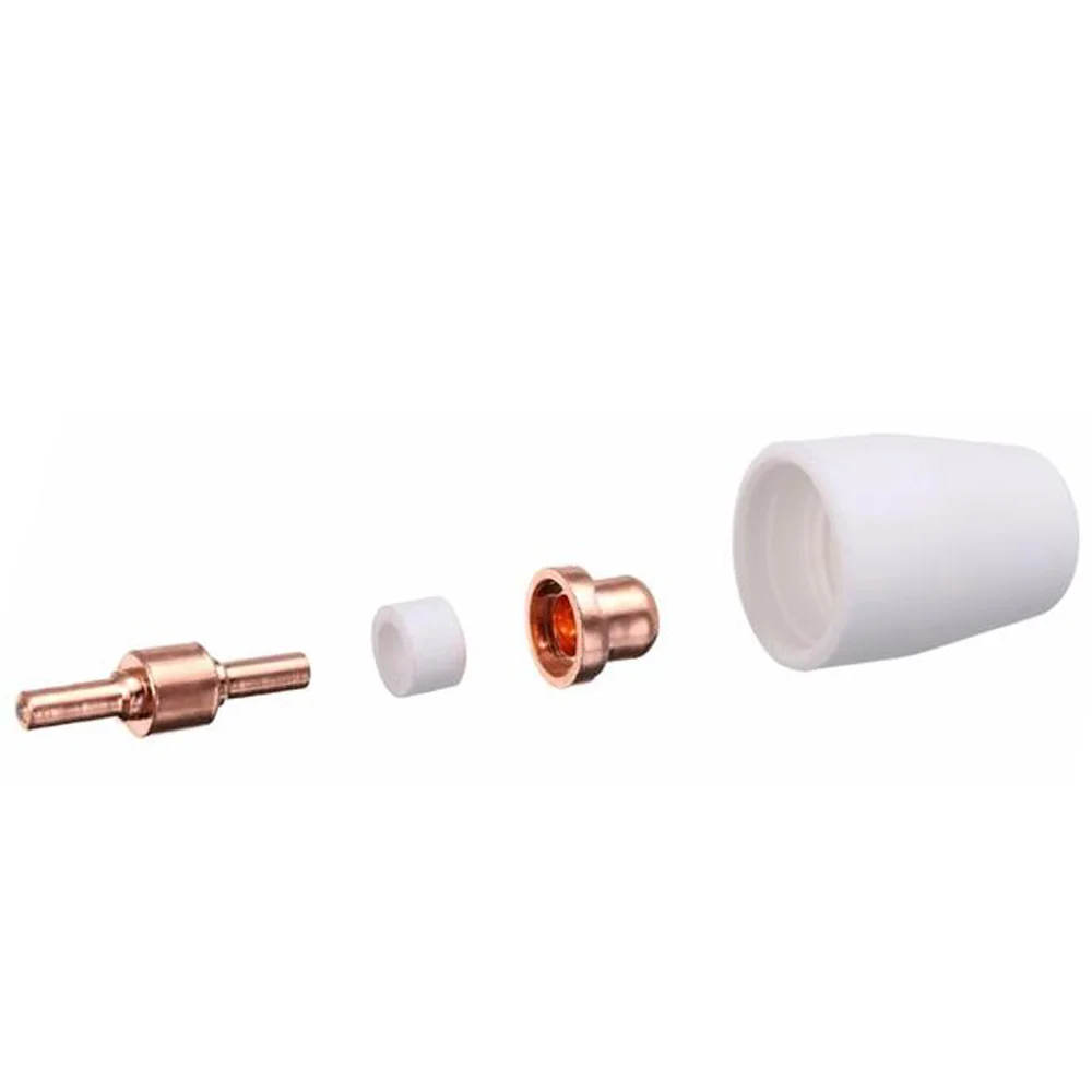 20pcs Air Plasma Cutter Torch Consumables Kit Electrodes Nozzles Tips Shield Cup For Cutting Welding Machine Power Tool Access |