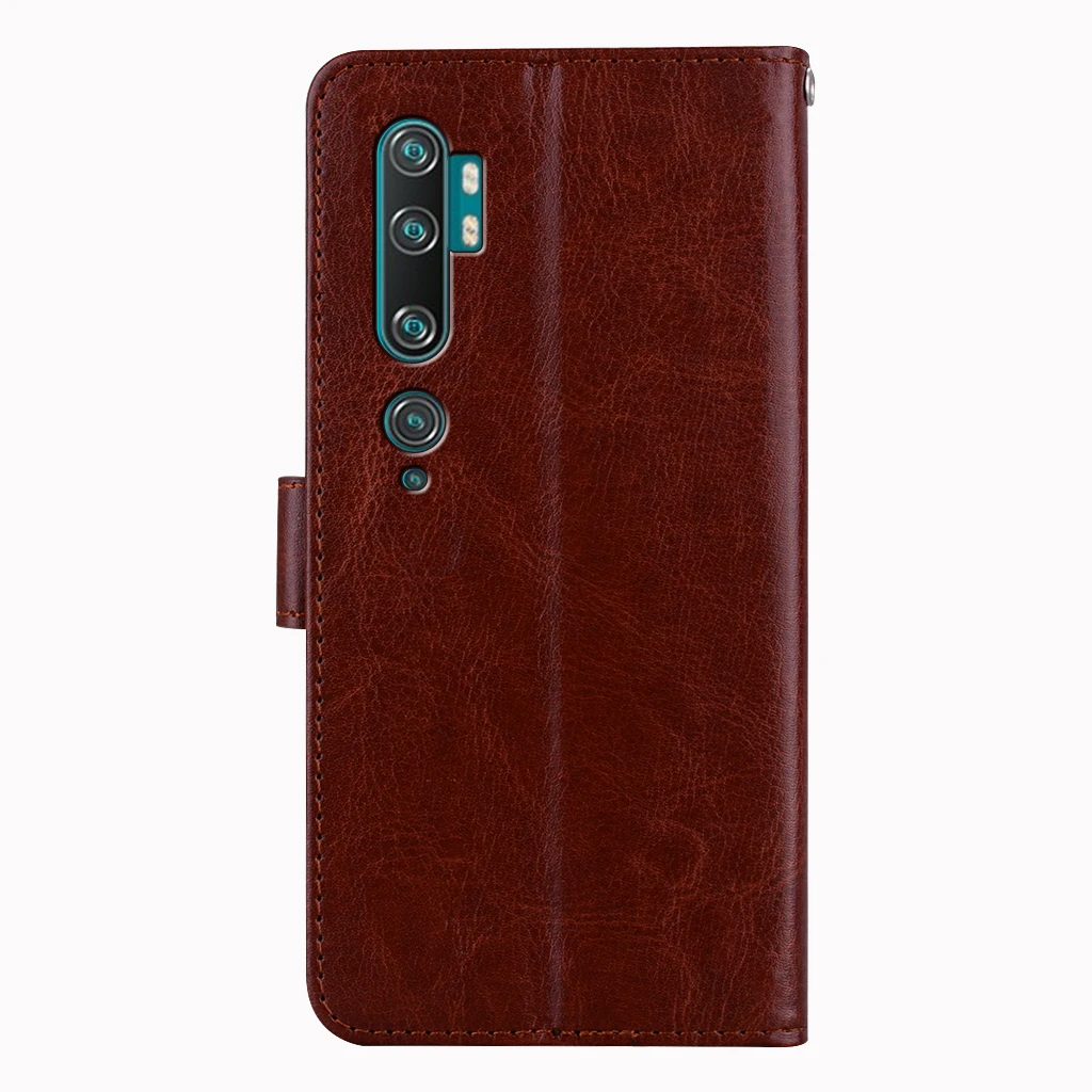Чехол-книжка с магнитной застежкой для Xiaomi Mi CC9 Pro кожаный чехол-бумажник