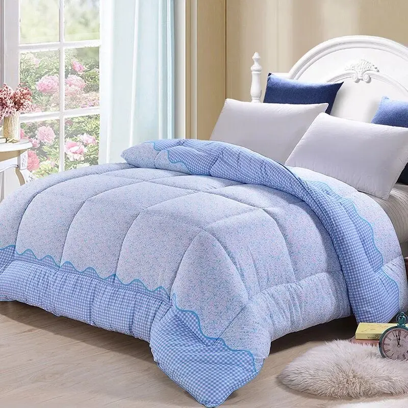 Милый Мультфильм Зима утолщаются одеяла постельное белье весна и осень спальня