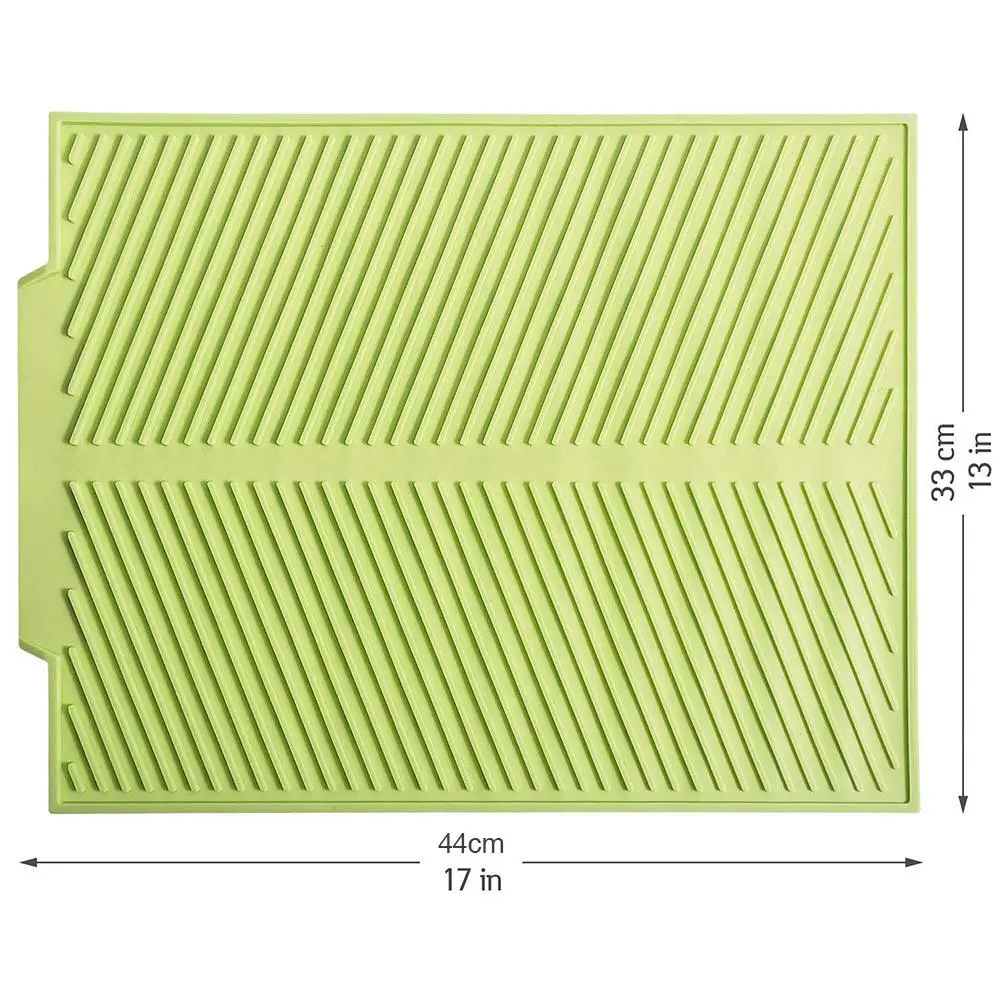 Silicone Dish Drying Mat Heat Resistant Tableware Insulation Pad Soft Durable Cushion Dinnerware Table Kitchen Organizer | Дом и сад
