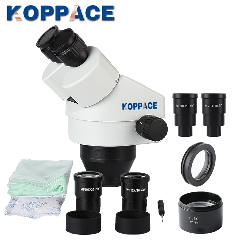 KOPPACE 3.5X-90X бинокулярный стерео микроскоп с двойной стрелой стенд мобильный