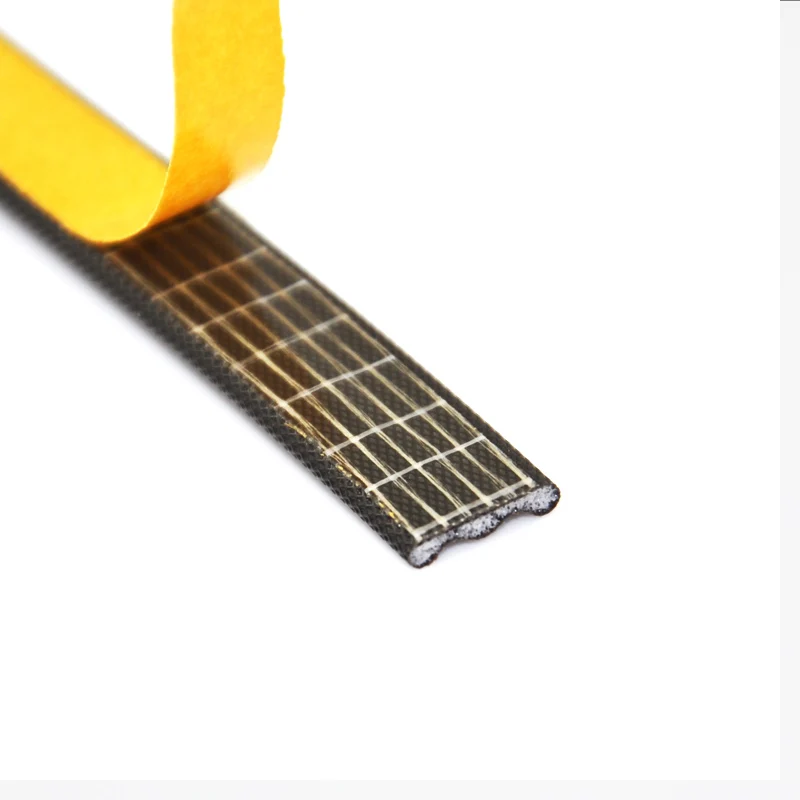 6 Meters E type self adhesive wooden door window foam sealing strip weatherstripping soundproof draught excluder | Обустройство дома