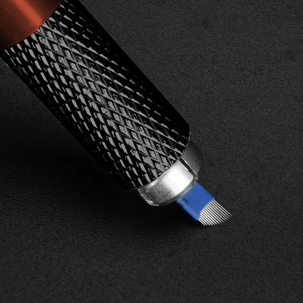 Портативный Перманентный макияж набор тату для бровей губ инструмент татуировки